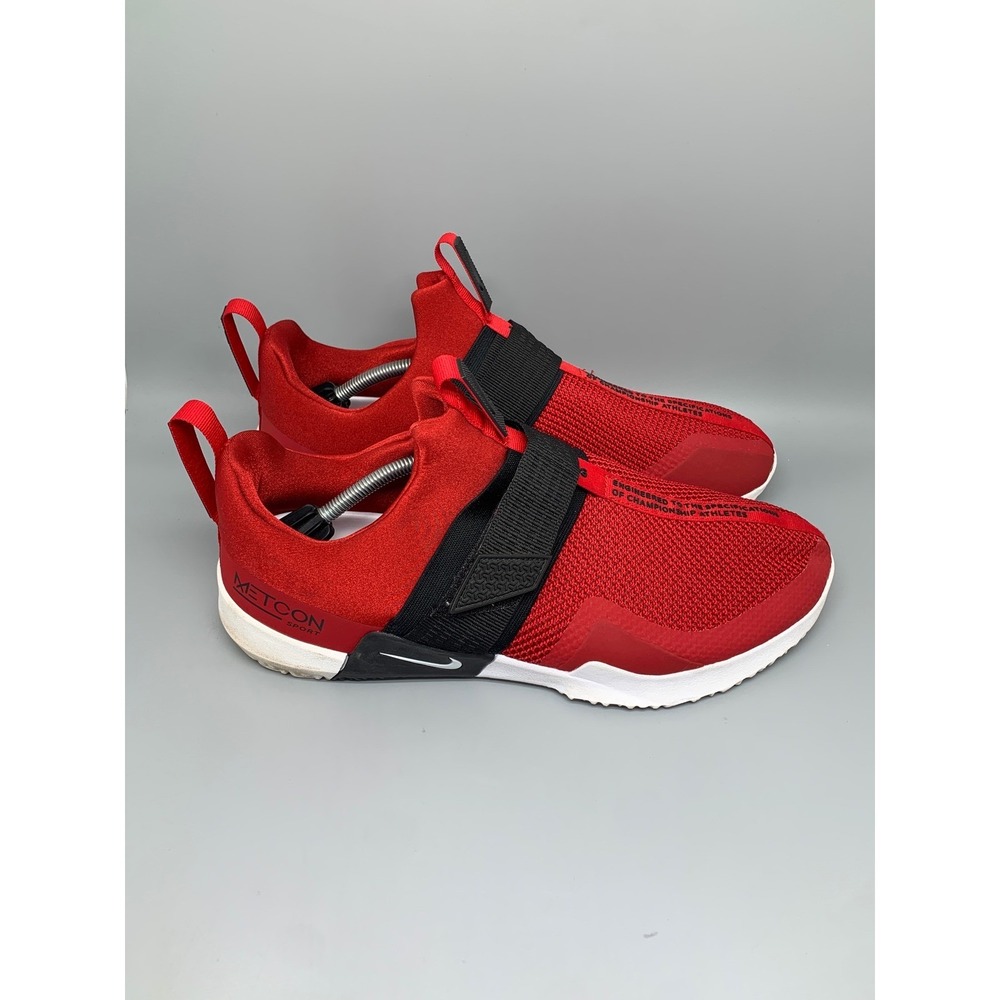 Nike Metcon Sport Red Black Training Shoes AQ7489-600 Men's Sz 13